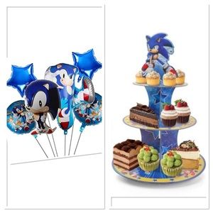 NEW| Sonic Over The Hedge Birthday Party Supplies Lot